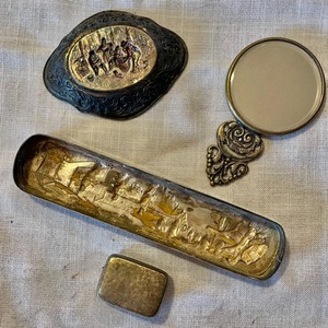 lot 75 image: Vintage Metal Items