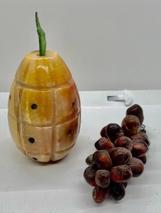 lot 99 image: Marvelous Marble Fruit Grouping