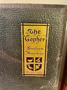 lot 108 image: University of Minnesota Year Books from 1914 and 1915