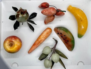 lot 102 image: Magnificent Marble Fruit