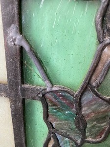 lot 120 image: Large Piece of Stain Glass