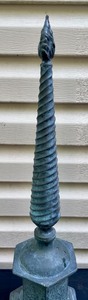lot 143 image: Spiral Yard Art