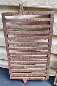lot 183 image: Vintage Metal Architecture Pieces