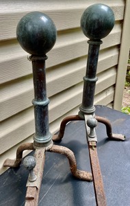 lot 187 image: Set of Andirons