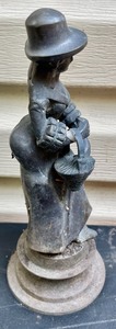 lot 191 image: Lovely Lady Statue