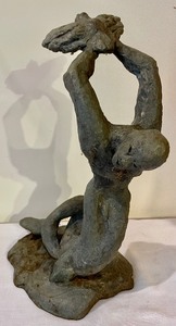 lot 213 image: Abstract Mermaid Sculpture