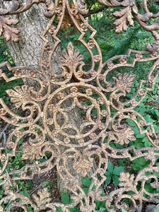 lot 248 image: Outstanding Ornate Metal Circular Art