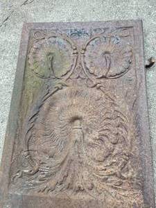 lot 307 image: 2 Ornate Vintage Metal Panels