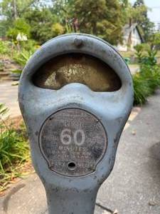 lot 310 image: Vintage Police Regulation Parking Meter