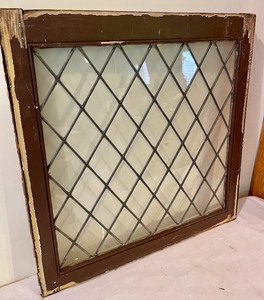 lot 398 image: Lead Glass Window