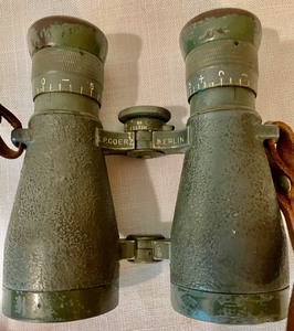 lot 397 image: Vintage Dienstglas Binoculars