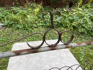 lot 408 image: Vintage Rusty Gate Section