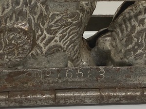 lot 225A image: Vintage Rabbit Figurine Chocolate Mold