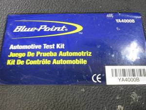 lot 10 image: (F-3) Blue Point Automotive Test Ki...