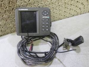 lot 21 image: (BSB) Lowrance X100c Fish Finder...