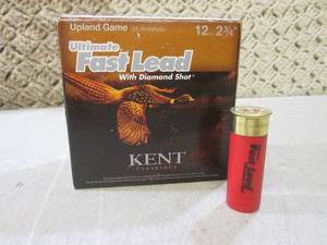 lot 271 image: (RMDR) 25 Rounds Kent 12 GA 5 Shot ...
