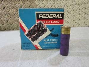 lot 273 image: (RMDR) 25 Rounds Federal 16 GA 8 Sh...