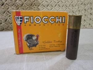 lot 276 image: (RMDR) 6 Rounds Fiocchi Turkey 12 G...