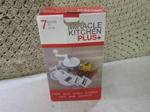 lot 48 image: (F-0) Miracle Kitchen Plus 7 Tools...