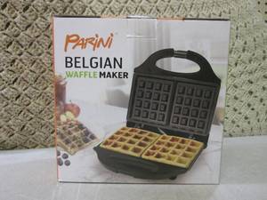 lot 53 image: (CS) Parini Belgian Waffle Maker...
