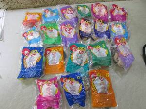 lot 69 image: (F-0) 20 Assorted TY McDonalds Toy ...