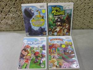 lot 71 image: (EC1) 4 Wii Games...