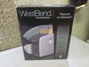 lot 79 image: (F-2) WestBend Professional Popcorn...