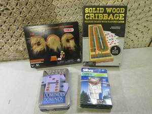 lot 85 image: (D-3) Games Cribbage, Dominos, The ...