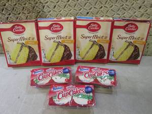 lot 124 image: (B-2) Cake Mix and Cup Cakes Cake M...