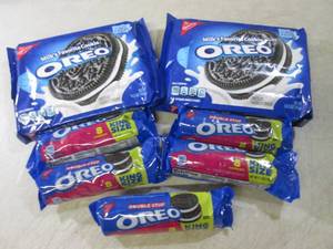 lot 130 image: (B-3) Assorted Oreo Cookies Past Da...