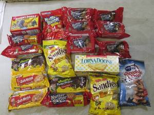 lot 148 image: (C-3) Assorted Packs of Cookies Pas...