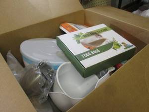 lot 166 image: (A-2) Big Box Full of Assorted Kitc...