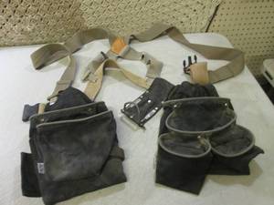 lot 173 image: (RMDR) Tool Belt with 2 Multi Pocke...