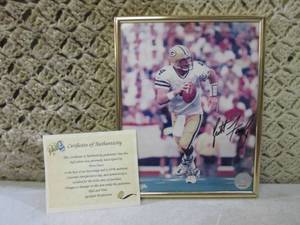 lot 190 image: (FS) Brett Favre Signed 8x10 NFL Li...