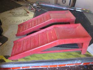 lot 223 image: (CLR) Pair of Car Ramps...