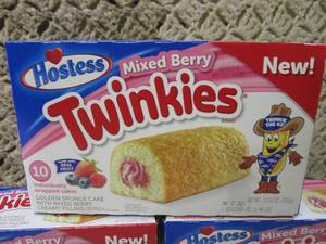 lot 236 image: (B-2) 3 Boxes of Hostess Mixed Berr...