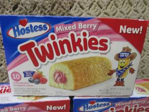 lot 238 image: (B-2) 3 Boxes of Hostess Mixed Berr...