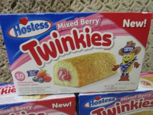 lot 239 image: (B-2) 3 Boxes of Hostess Mixed Berr...
