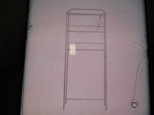 3 Tier Toilet Rack- white...