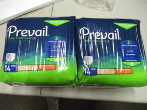 2 -14 packs of Prevail Daily Underw...