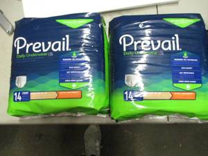 2 -14 packs of Prevail Daily Underw...