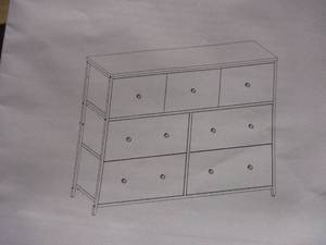 Songmics 7 Drawer Dresser Wooden...