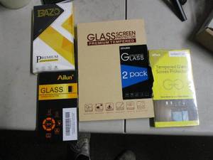 4 Packs of Various Glass Screen Pro...