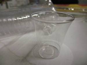 Approx. 1350 Plastic Sample Cups...