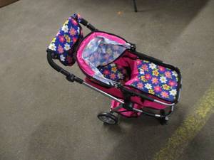 Stroller, Back Tire is slightly ben...