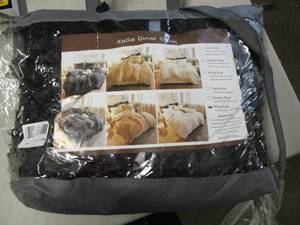 Xebe King Size Fuzzy Duvet Cover r...