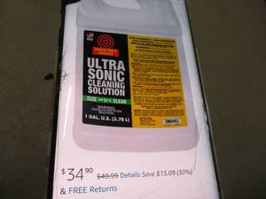 Ultra Sonic Cleaning Solution miss...