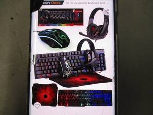 Gaming Keyboard, Headset, MousePad,...