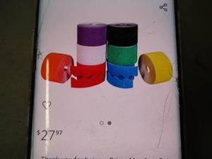 Multicolored Corigated Border Trim...