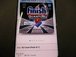 Finish Powerball Quantum Dishwasher...